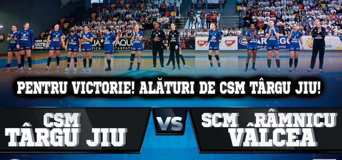 Handbalistele de la CSM Tg-Jiu intalnesc maine echipa SCM Ramnicu Valcea