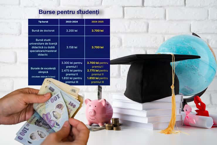 Burse mai mari pentru studenți!