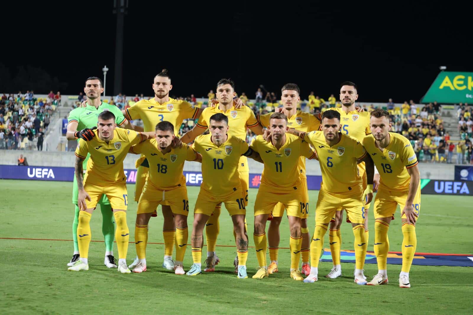 Naționala României a câștigat, duminică, meciul cu Cipru, cu scorul de 3-0, în etapa a 3-a a grupelor de Liga Națiunilor.