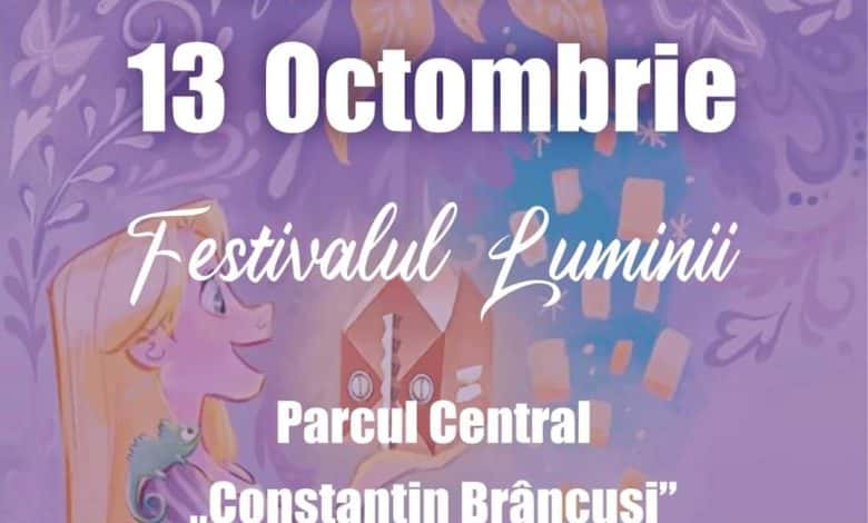 Festivalul luminii, sărbătorit la Târgu-Jiu