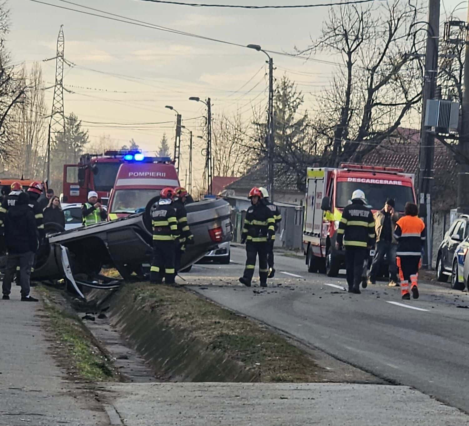 Bărbat de 60 de ani la spital în urma unui accident produs la Bârsești