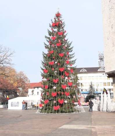 Iluminatul festiv va fi pornit la Târgu-Jiu pe 1 Decembrie