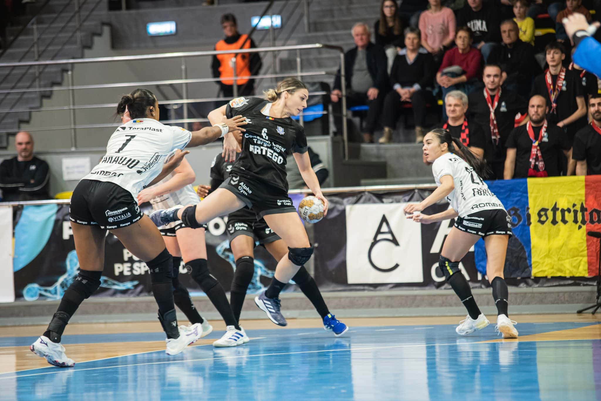 Handbal: CSM Târgu Jiu, învinsă în ultima etapă a turului de Gloria Bistrița, scor 25-32
