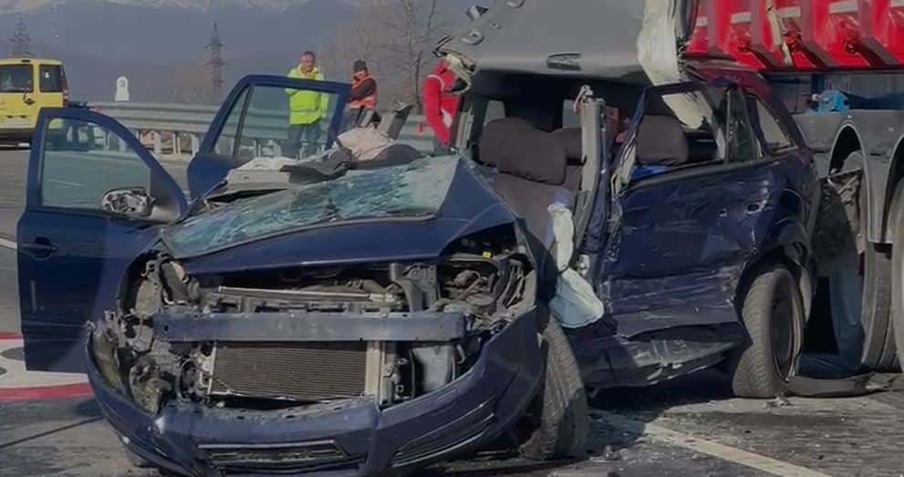 VIDEO/ Accident mortal pe centura nouă de ocolire a municipiului Târgu-Jiu
