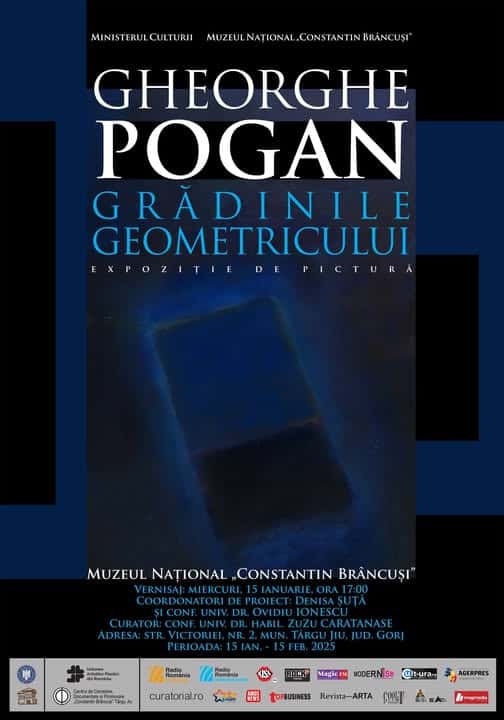 Pictorul Gheorghe Pogan expune la Muzeul Național „Constantin Brâncuși” cu ocazia Zilei Culturii Naționale