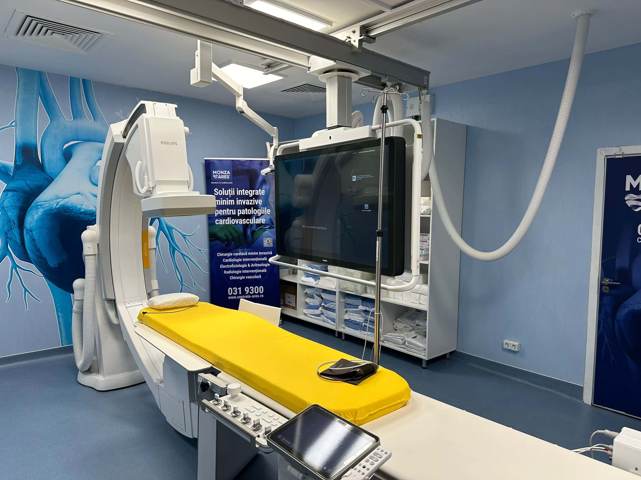 A fost inaugurat Laboratorul de Angiografie al Spitalului Județean de Urgență Târgu Jiu