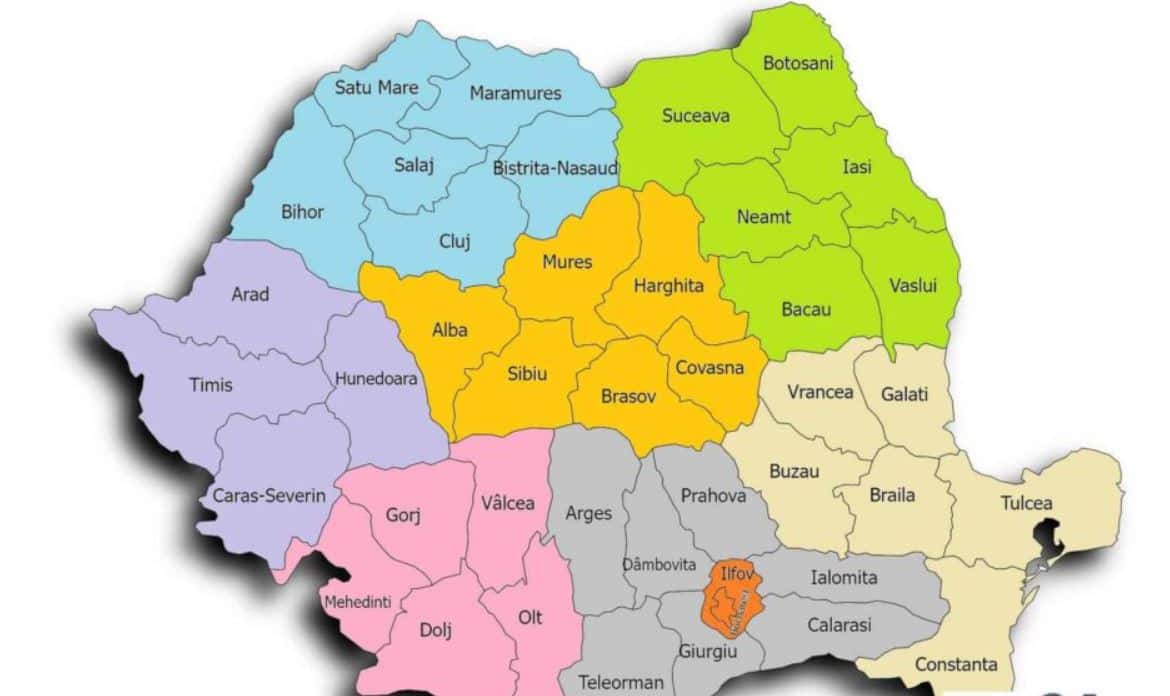 Se vorbește din nou despre regionalizarea României. Se lucrează la un proiect de lege în acest sens