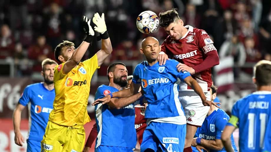 În Superliga de Fotbal, Universitatea Craiova s-a impus în derby-ul universitar