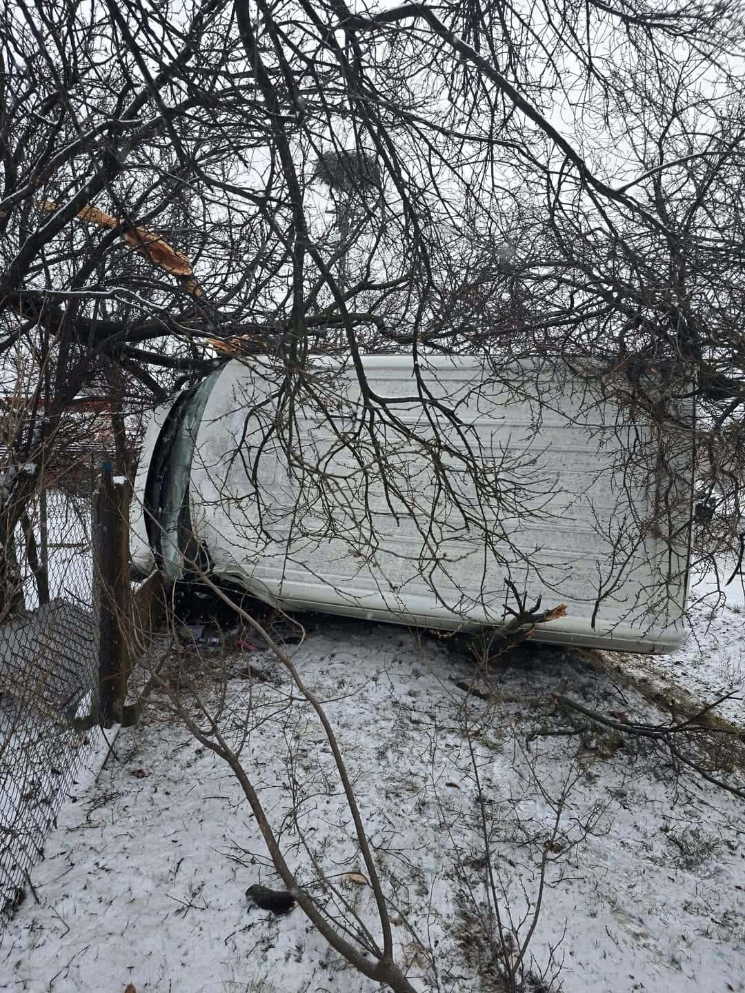Accident în Bălcești: O persoană a fost rănită