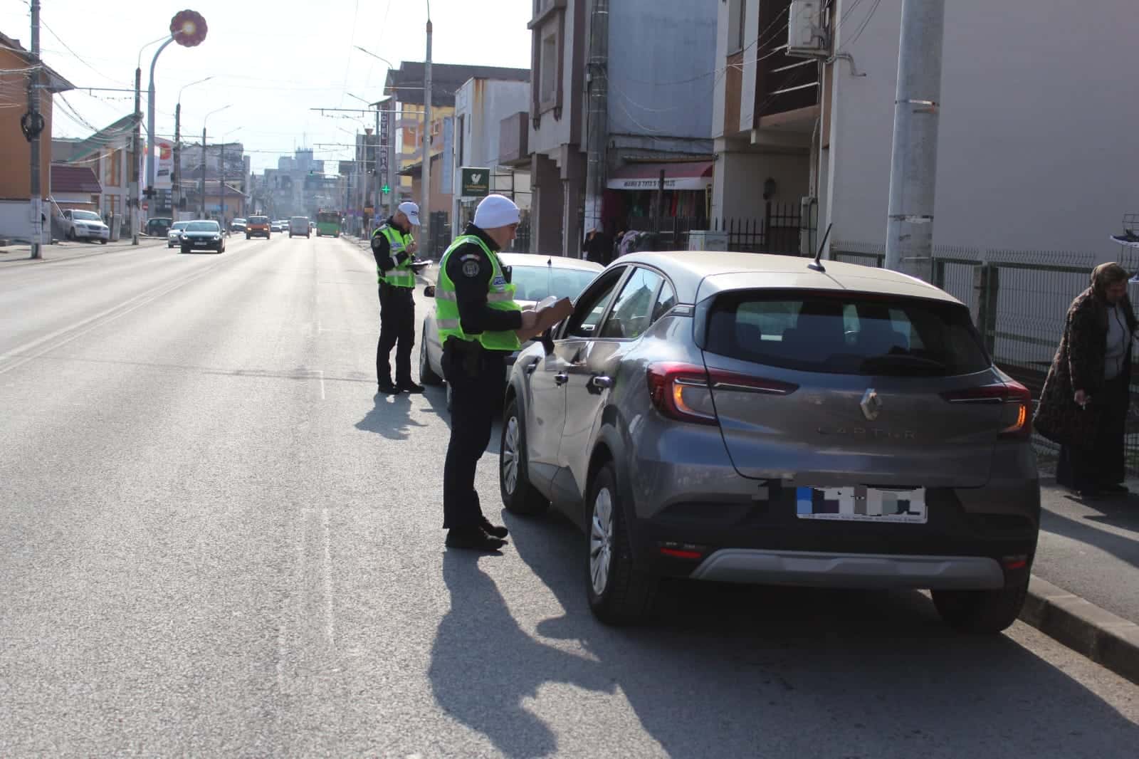 80 de autoturisme, controlate de polițiștii gorjeni