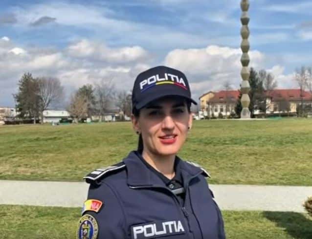 O polițistă din Târgu-Jiu, pasionată de poezie, a dedicat un poem colegilor săi de Ziua Poliției Române