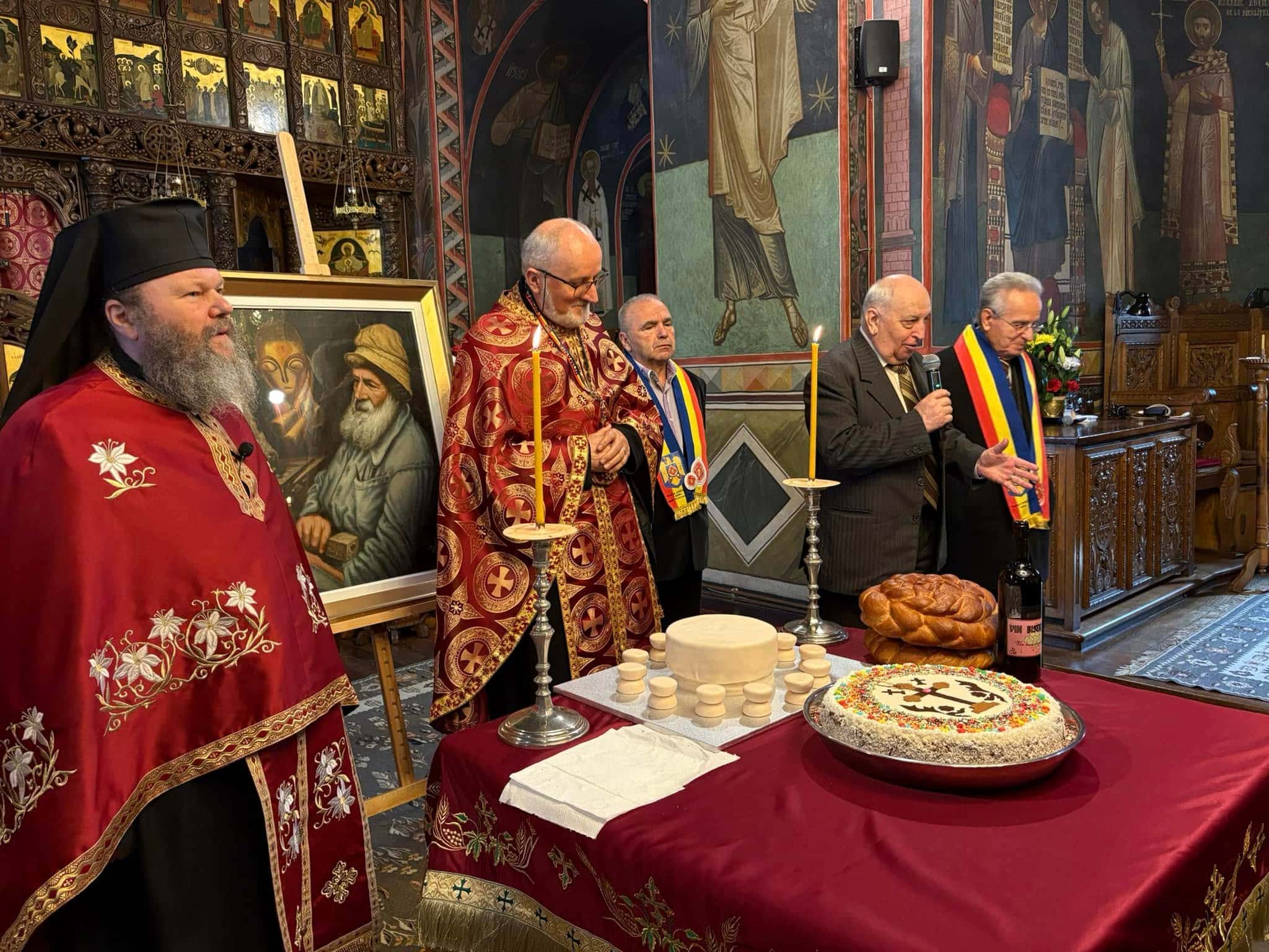 Slujbă de pomenire la Mănăstirea Lainici, la 68 de ani de la moartea lui Constantin Brâncuşi (FOTO)