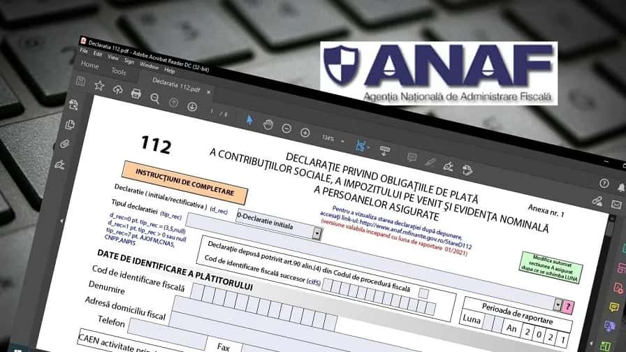 Schimbări fiscale importante: ANAF rescrie Declarația 112 și introduce noi cerințe pentru firme și salariați