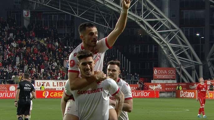 Superliga de fotbal: UTA - Dinamo 0-2