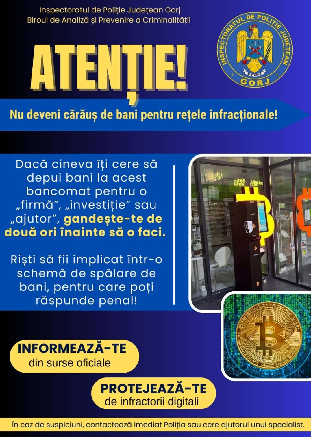 Acțiune pentru combaterea spălării de bani