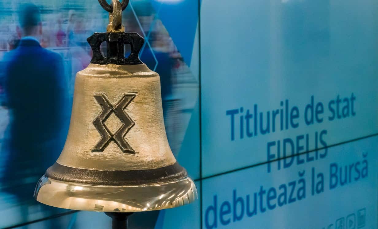 Titlurile de stat pentru populaţie Fidelis, emise în aprilie, debutează de astăzi la Bursa de Valori Bucureşti