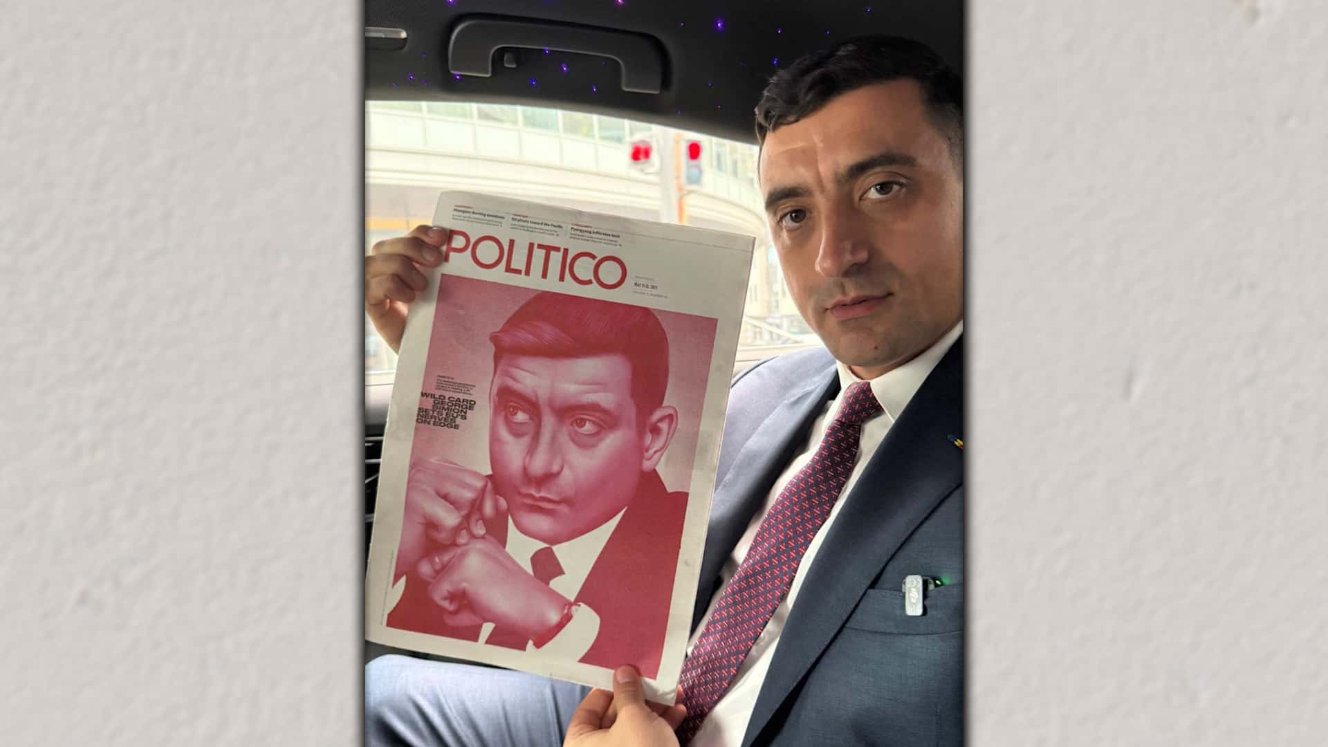 George Simion, sub lupa presei internaționale: „Dragi europeni, nu trebuie să fiți nervoși!”