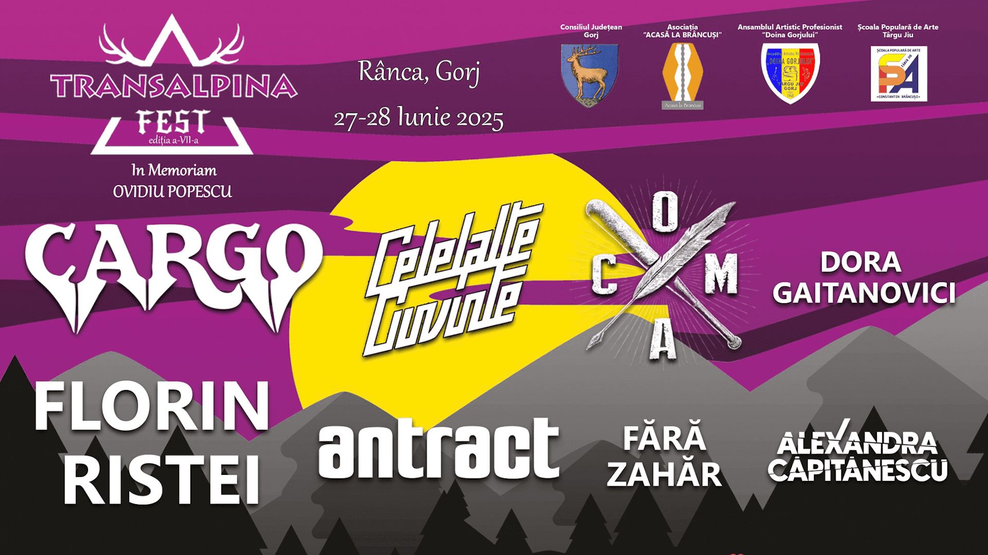 Transalpina Fest 2025, în memoria lui Ovidiu Popescu