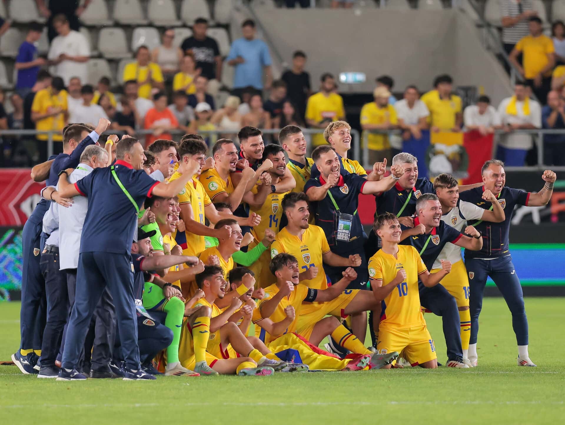 Romania U19 s-a calificat în semifinalele Campionatului European