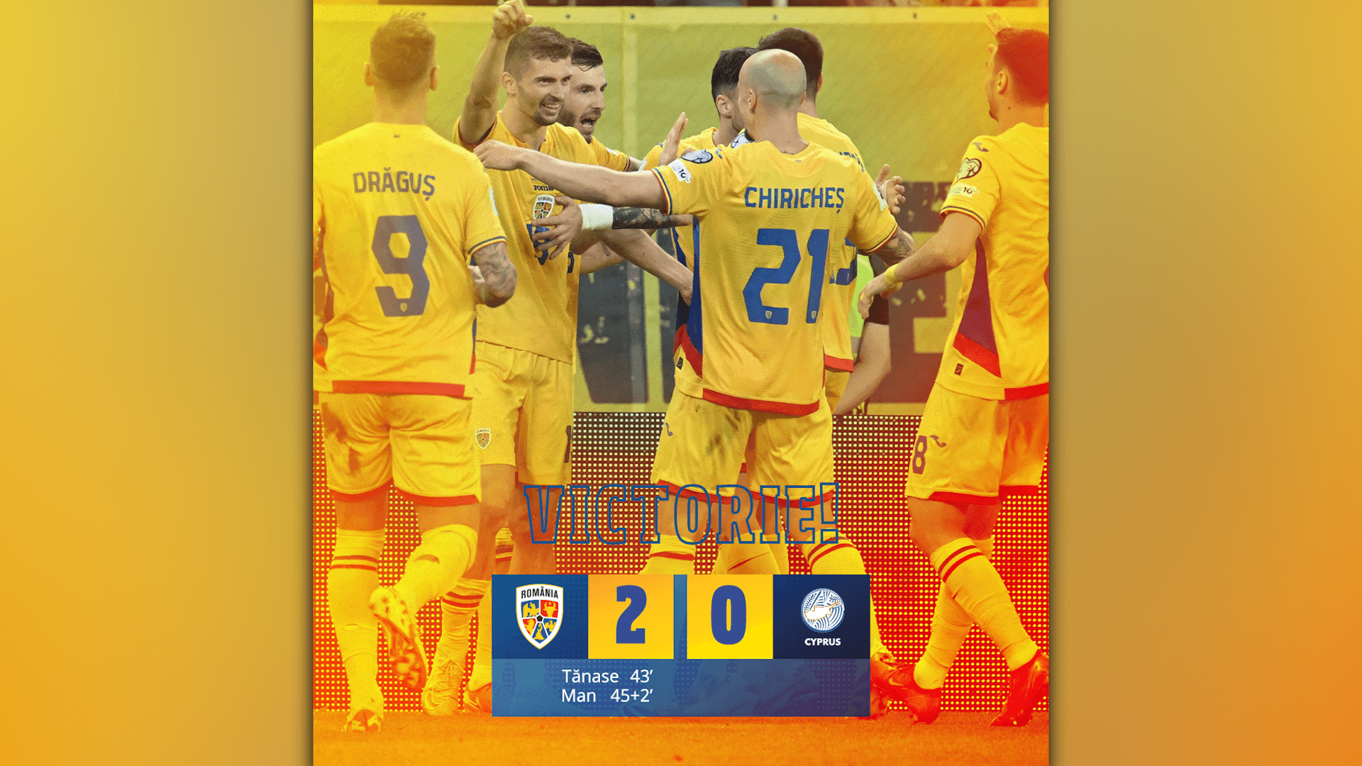 România 2-0 Cipru
