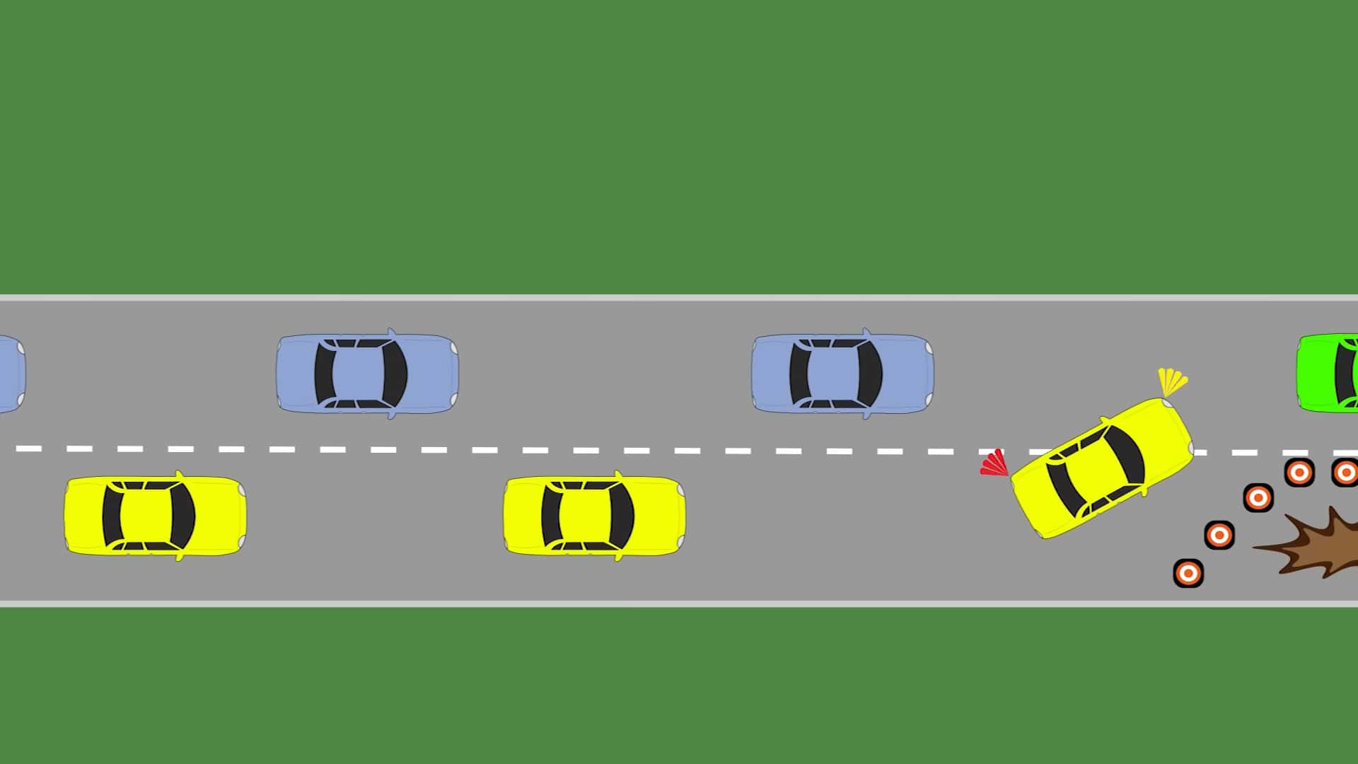 Senatul aprobă „Regula fermoarului” în trafic