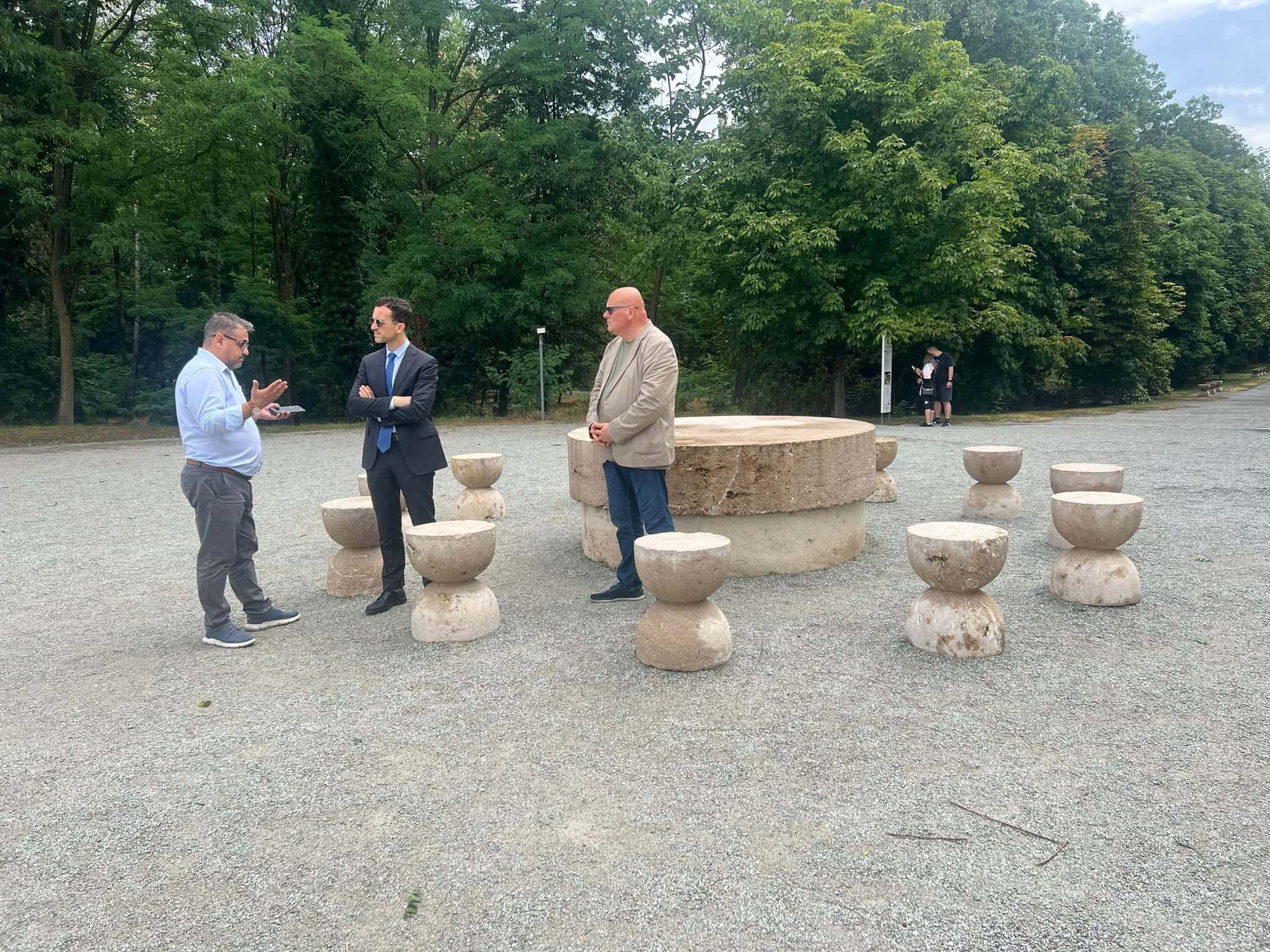Reprezentantul Institutului Francez - Vizită la Târgu Jiu