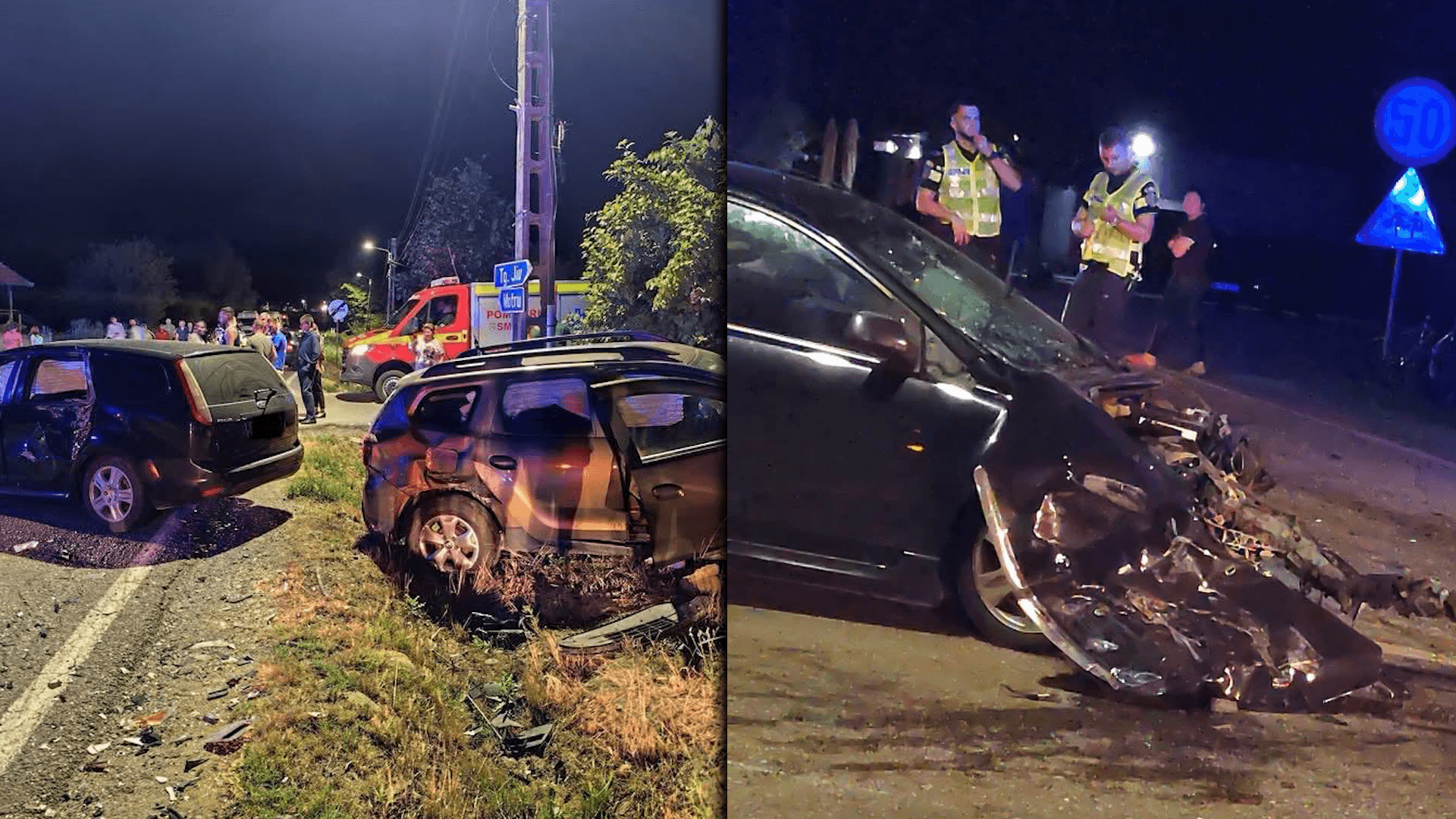 Accident rutier grav în Câlnic