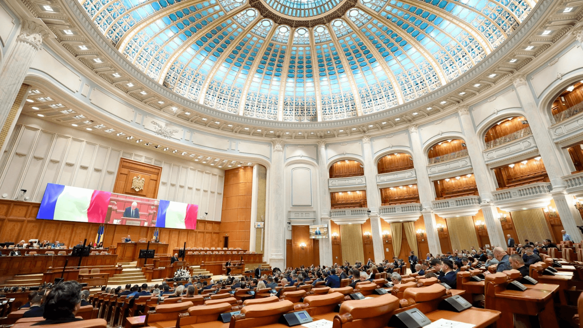Moțiunea AUR a picat în Parlament
