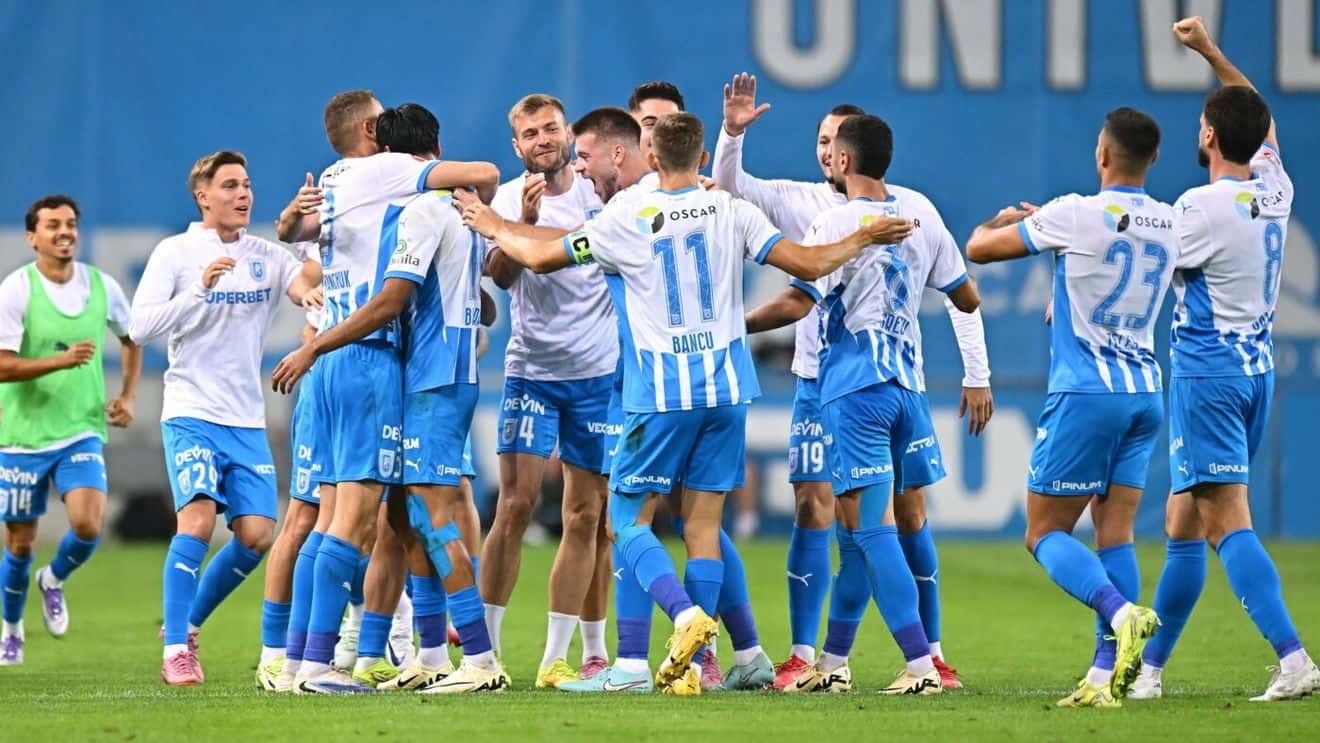 Universitatea Craiova s-a calificat în grupele Conference League