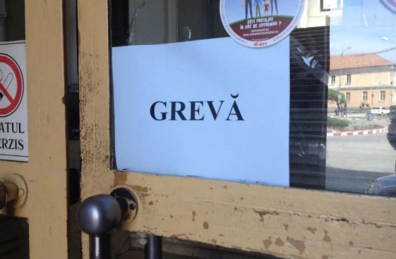 Grevă de avertisment în peste 1.500 de comune