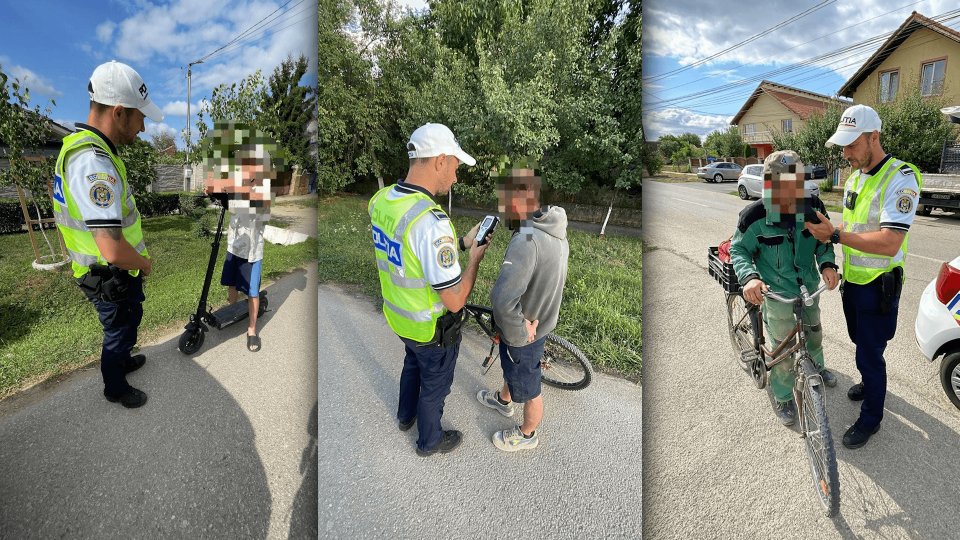 Peste 100 de sancțiuni aplicate de polițiștii gorjeni
