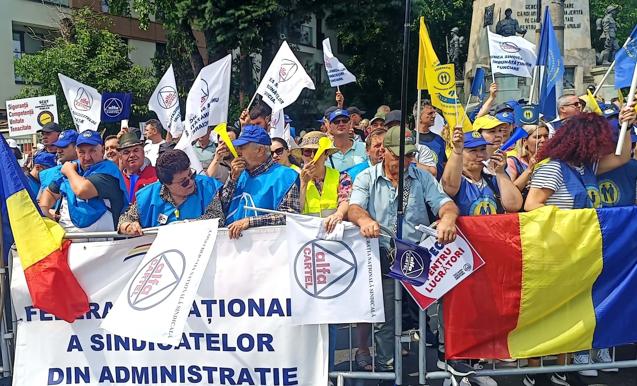 Proteste in administrația publică