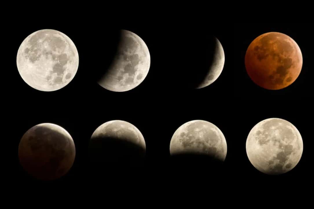 Eclipsă totală de Lună - 7 septembrie