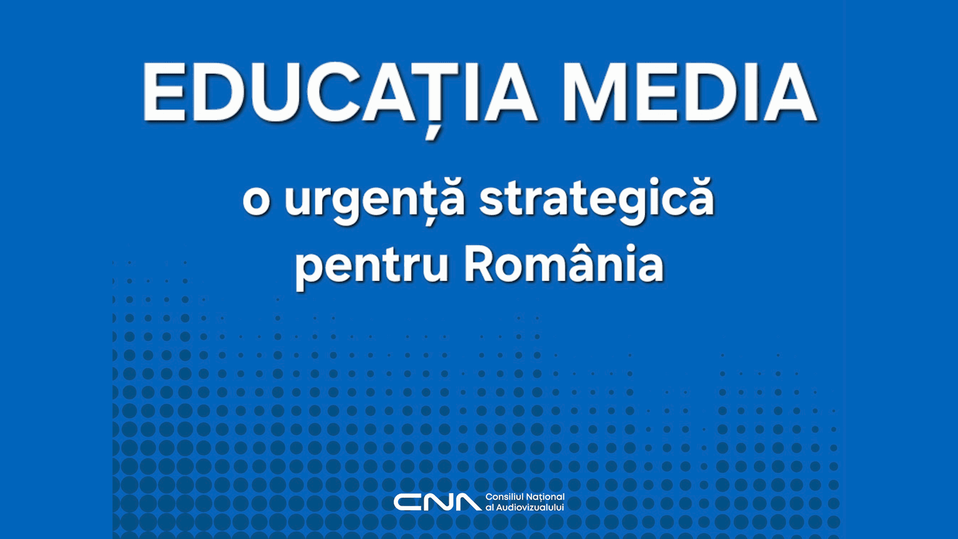 CNA cere includerea educației media în Strategia de Apărare