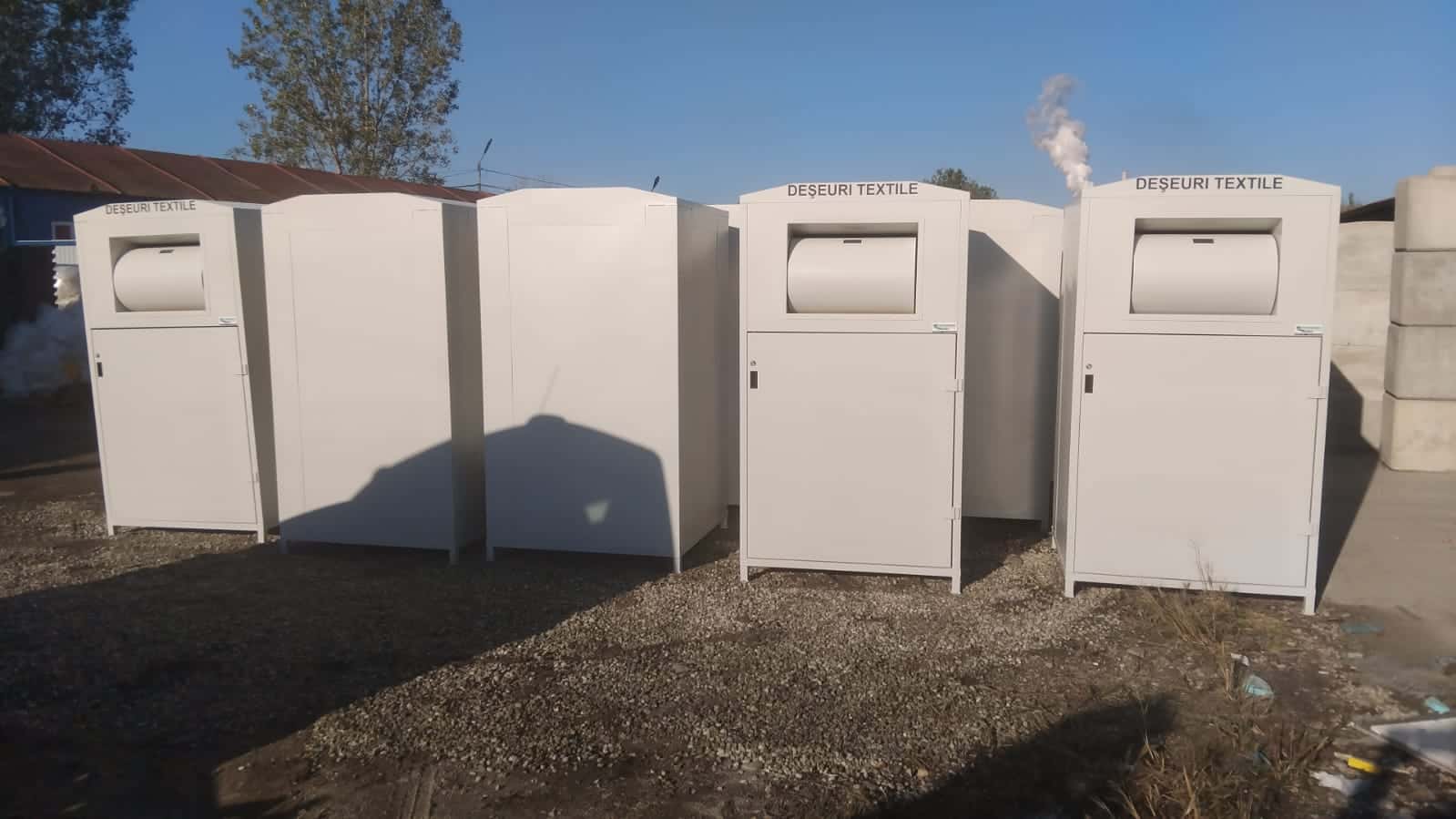 Gorjul primește containere pentru reciclarea textilelor uzate