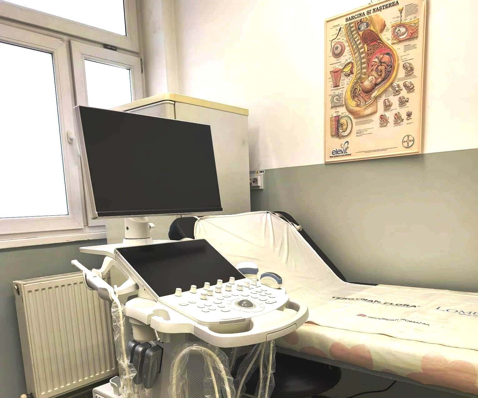 Ecograf modern la Cabinetul de Ginecologie din Târgu-Jiu