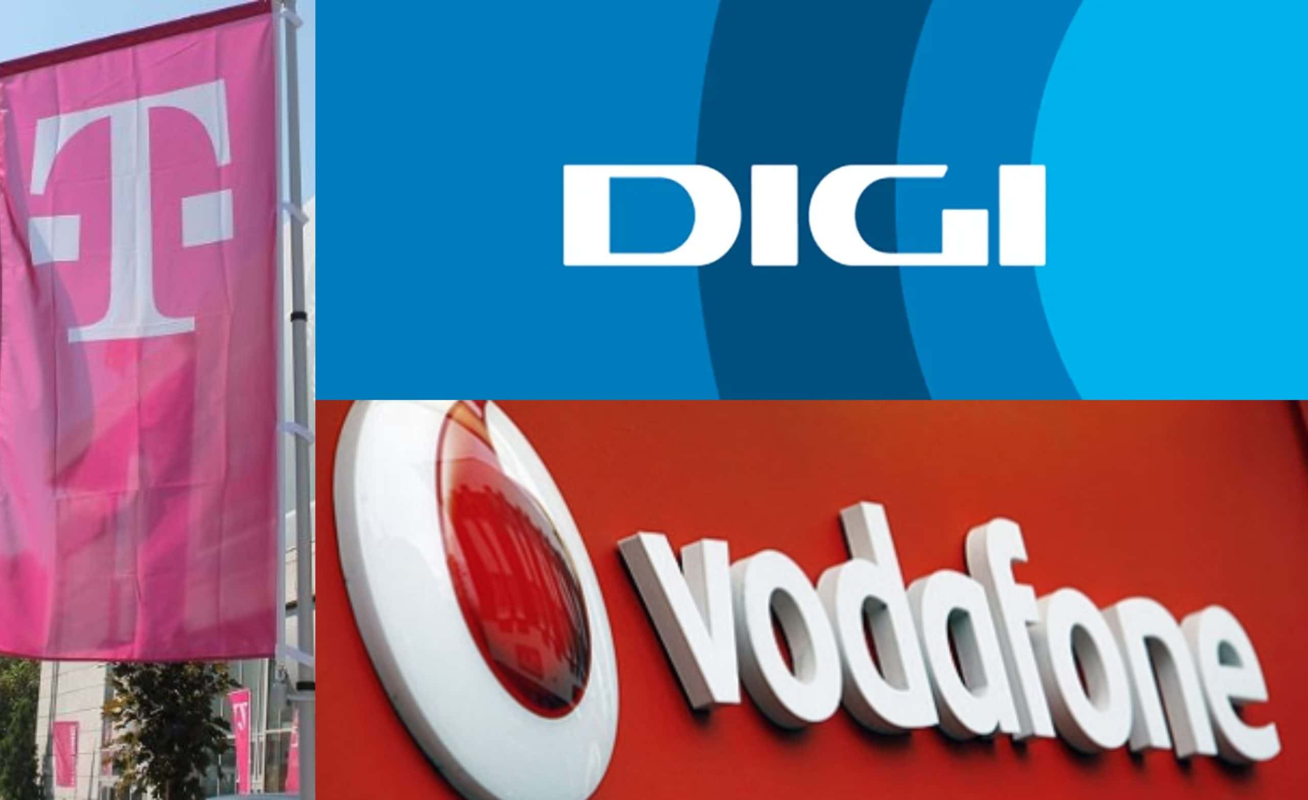 Vodafone și Digi preiau activele și clienții Telekom