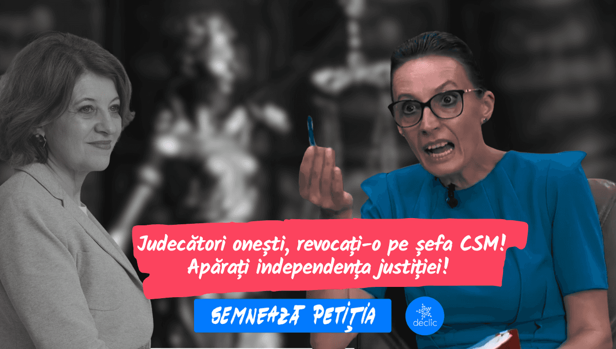Peste 45.000 de semnături pentru revocarea președintei CSM