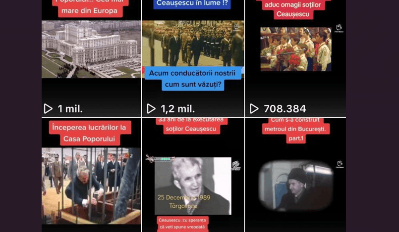 Analiză IICCMER: Tineri expuși la postări care propagă nostalgii pro-Ceaușescu