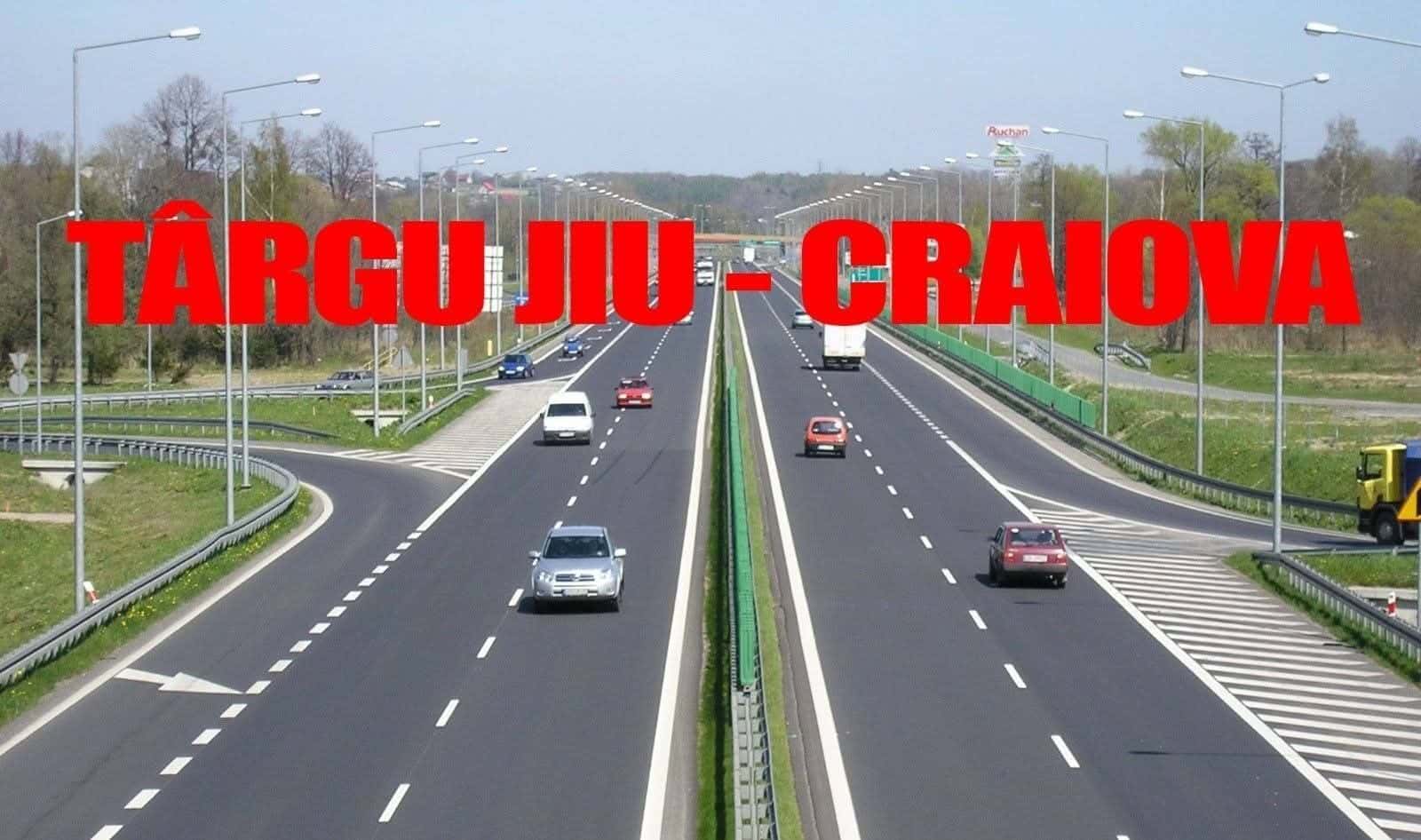 Drumul Expres Târgu Jiu - Craiova se măsoară în discursuri, nu în lucrări