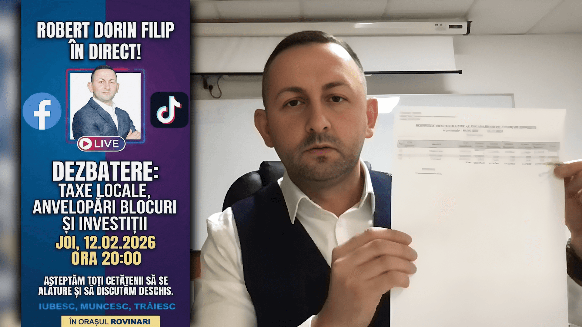 Dezbatere transparentă cu cetățenii în Rovinari