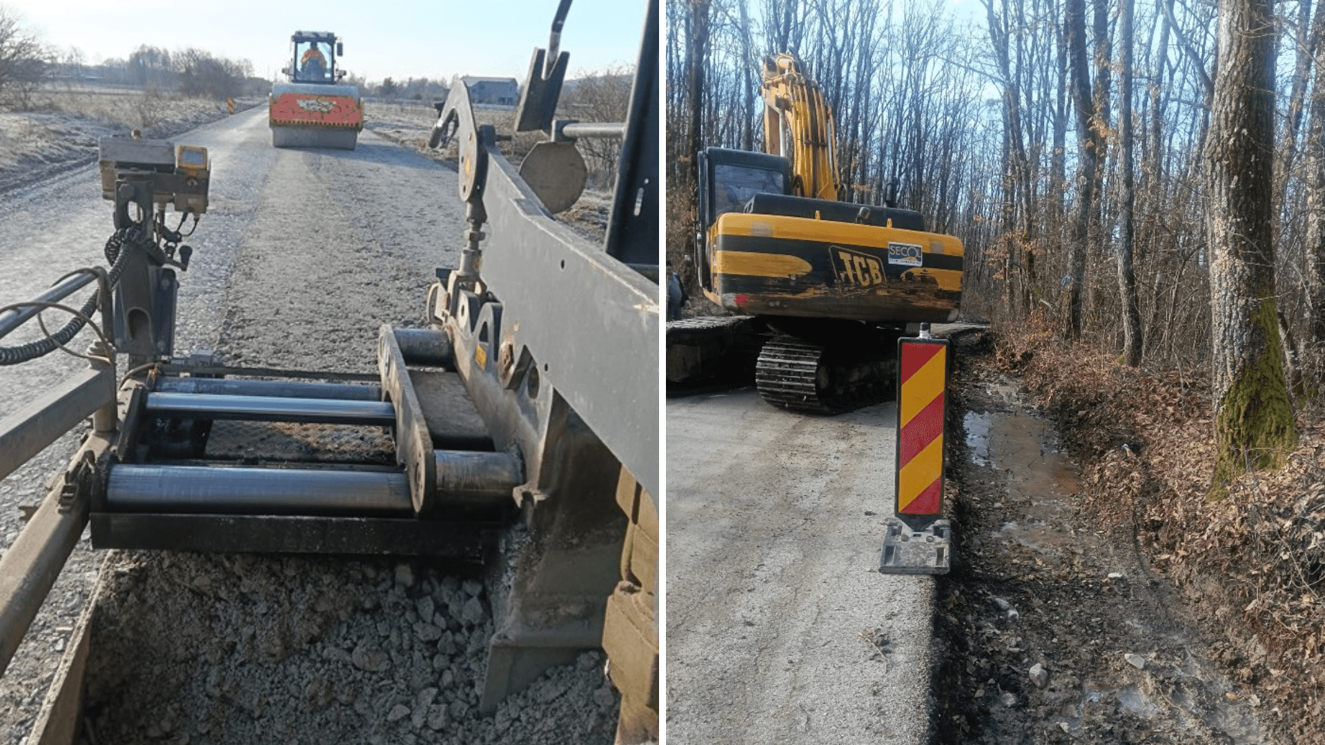 Lucrările pe mai multe drumuri județene au fost reluate