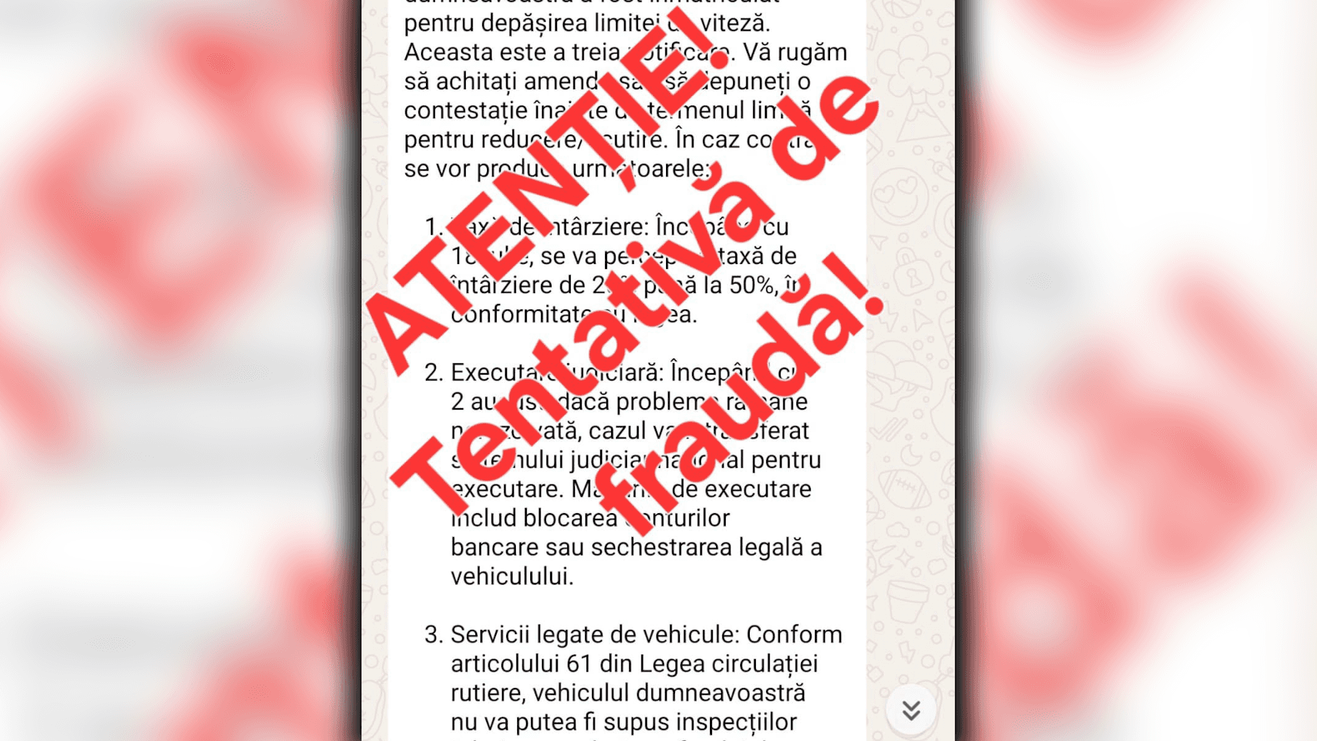 MAI: Mesaje false trimise în numele Poliției și ghișeul.ro