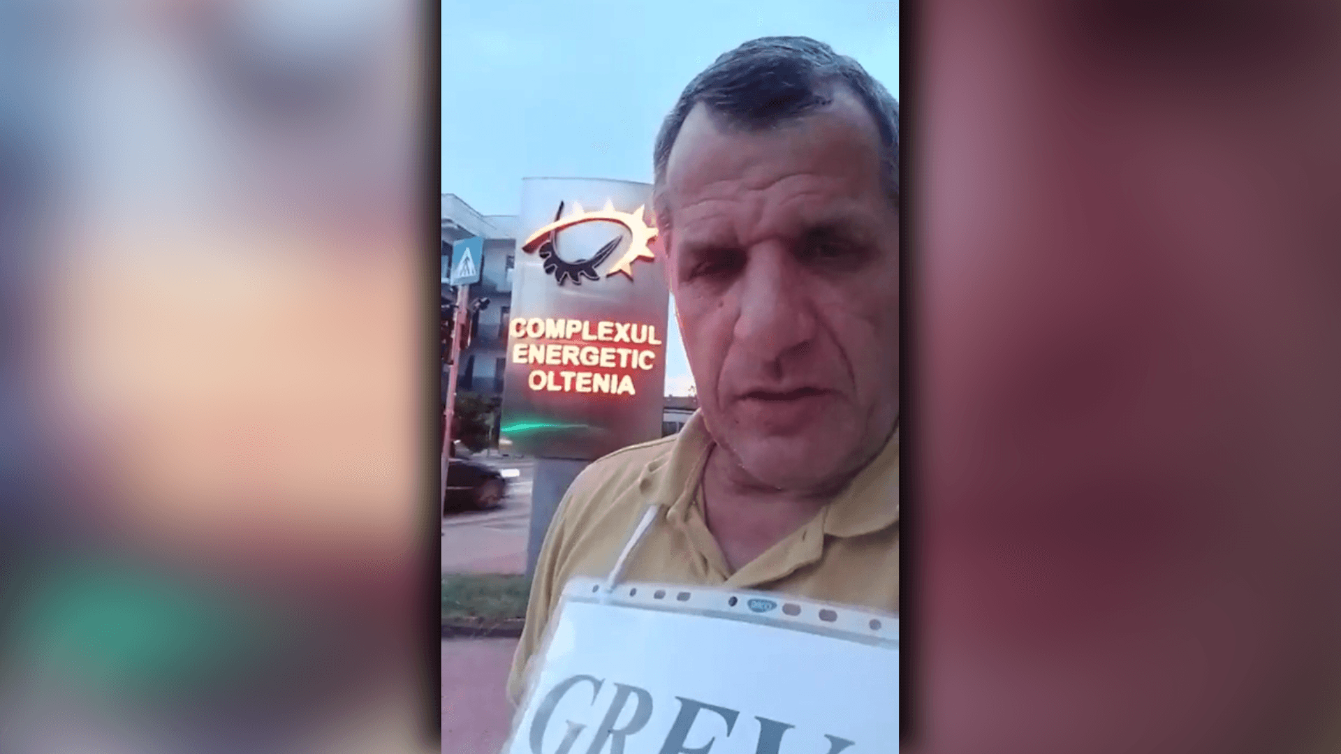 Excavatoristul Nicolae Mitea a renunțat la greva foamei