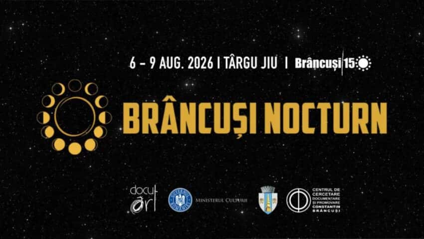 Festivalul Brâncuşi Nocturn de la Târgu Jiu, ediția a V-a, între 6 și 9 august