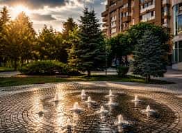 Centrul municipiului Târgu Jiu, finalizat cel târziu la începutul lui 2027. De ce au întârziat lucrările