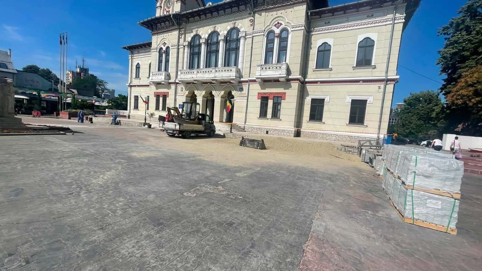 Avertisment pentru constructorul centrului civic din Târgu Jiu