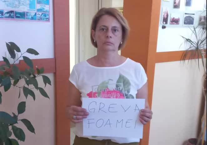 Profesoara din Motru a renunțat la forma extremă de protest