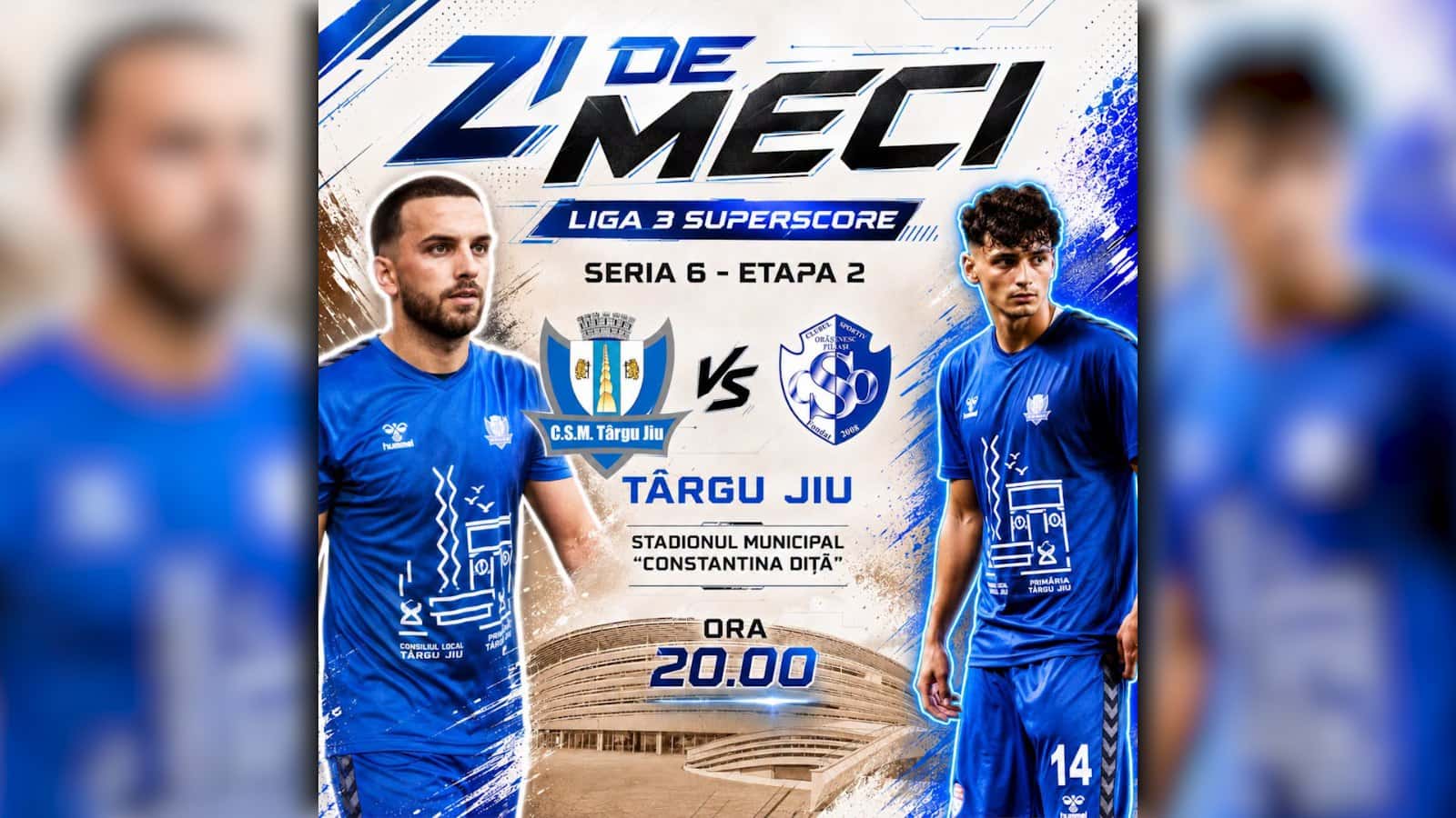 Zi de meci: CSM Târgu Jiu - ACSO Filiași