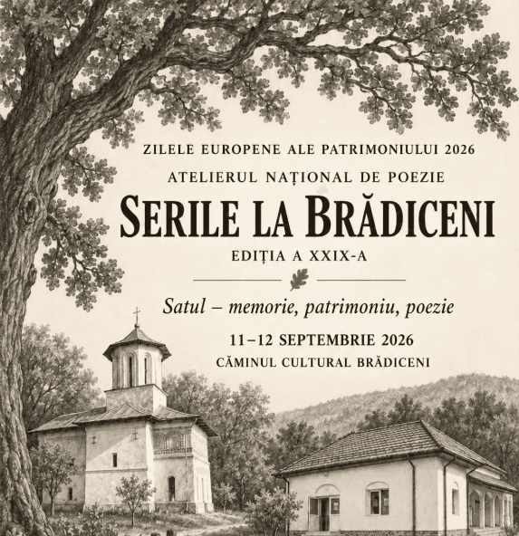 Seri de poezie, la Brădiceni